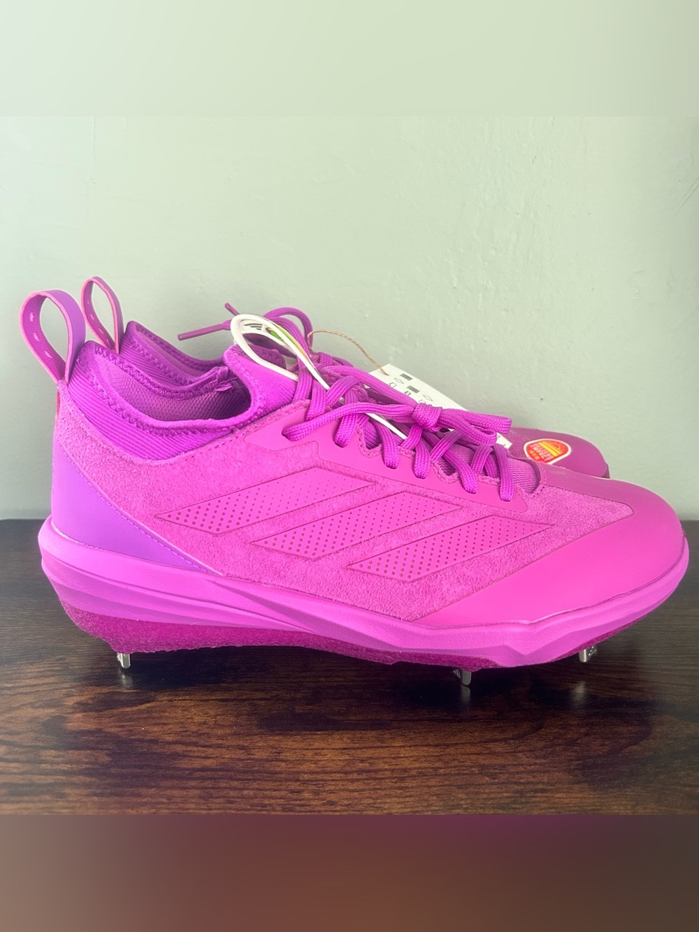 Adidas Adizero Impact SOMOS Men’s Metal Baseball Cleats Purple Size 9 JH9131